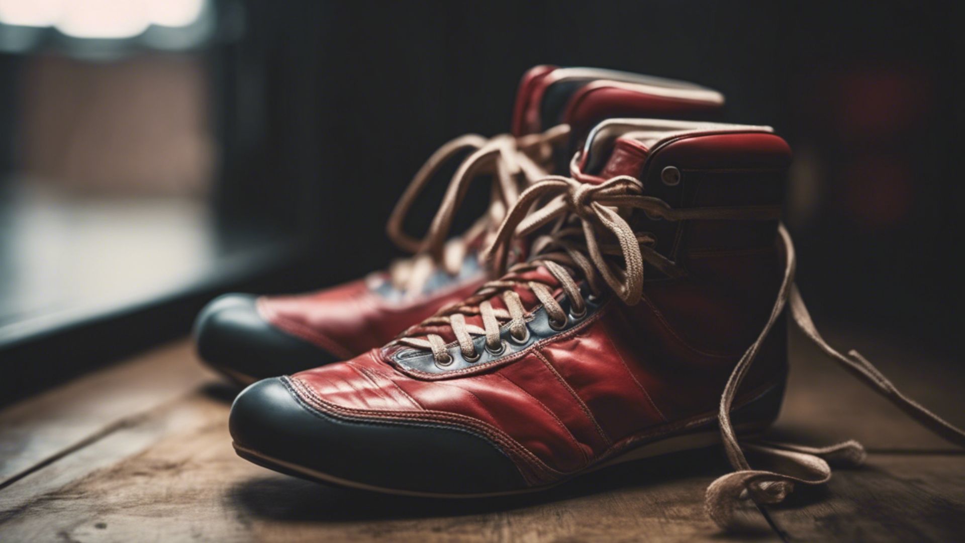 Lace Up Boxing Shoes