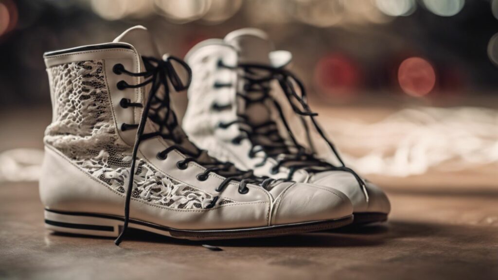 Lacing Up Boxing Shoes
